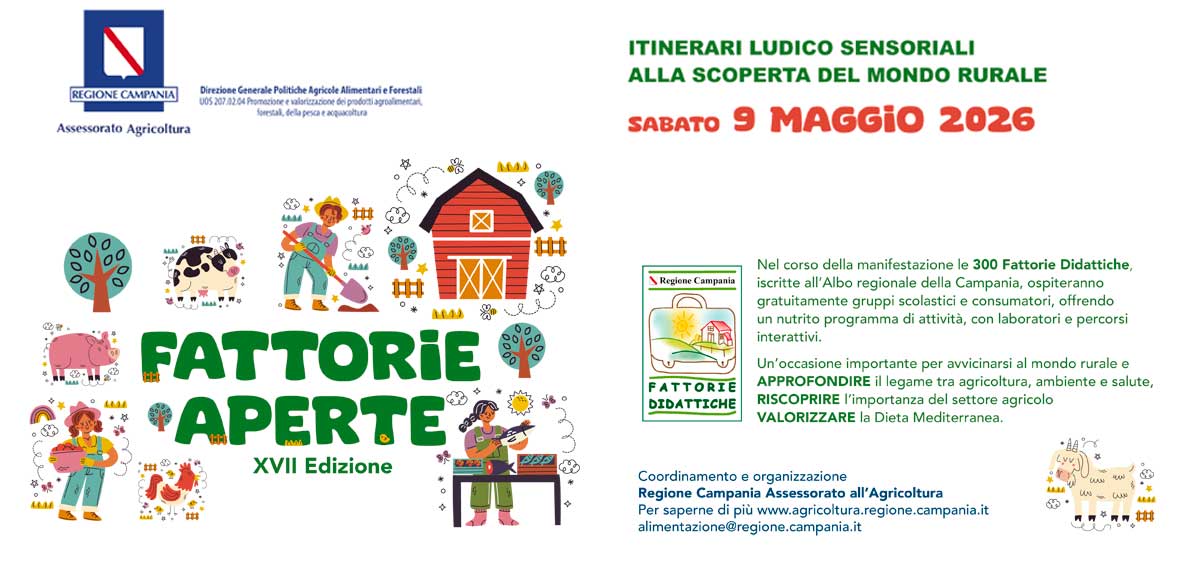 Locandina Fattorie Aperte 2026